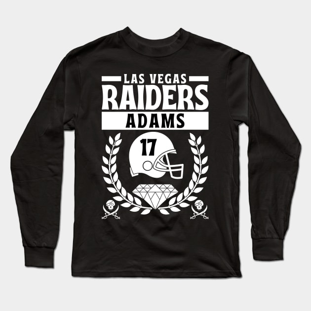 Las Vegas Raiders Adams 17 Edition 2 Long Sleeve T-Shirt by Astronaut.co